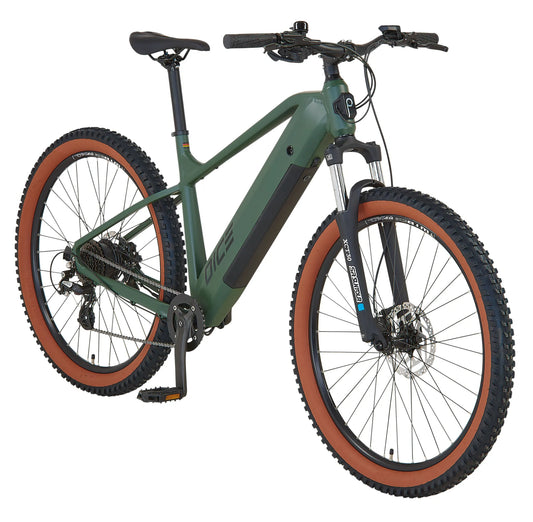 Prophete DICE 1.0 E-MTB 27,5" – Enovation Hinterradmotor 250W, 40Nm, Shimano Altus 8-Gang, 100 km Reichweite, Suntour XCT Federgabel